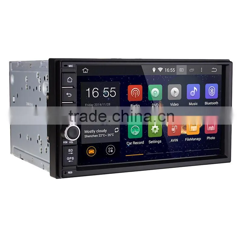High quality 2din 7inch touch screen android stereo wifi