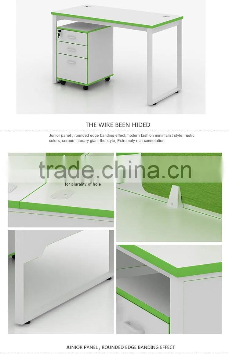 Modern metal frame office desk design