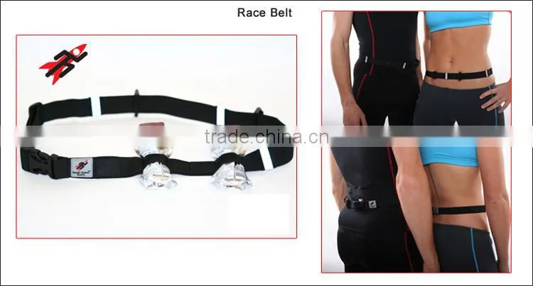 Custom Triathlon Marathon Race Number Belt