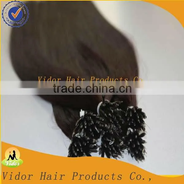 5A Virgin Brazilian Hair Nano Ring Hair