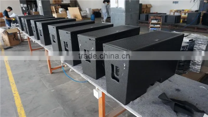 LA-25 double 10 inch 800 watts RMS passive line array speakers