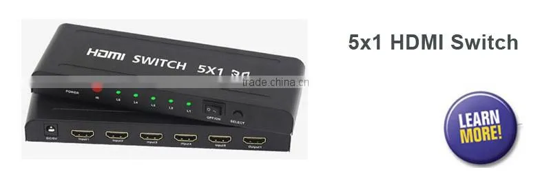 Premium promotional 1080p hdmi splitter to hdmi and component
