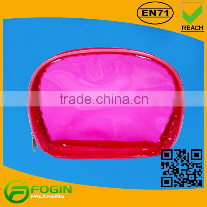 pvc clear transparent bag with zipper