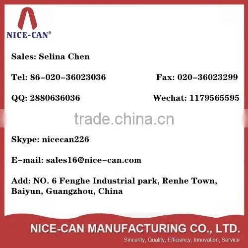 factory directly sold ,square wax tin box