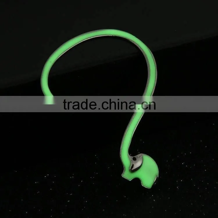 animal punk model glow in the night ear earring clip