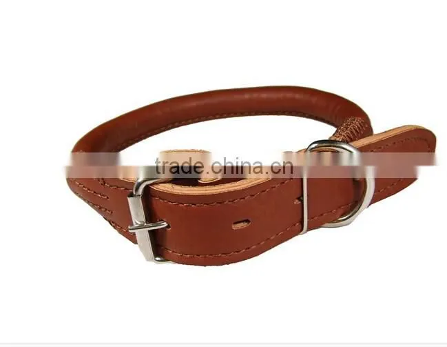 120cm Long High Quality PU Large Dog Leashes Pet Traction Rope Collar Set For Big Dogs