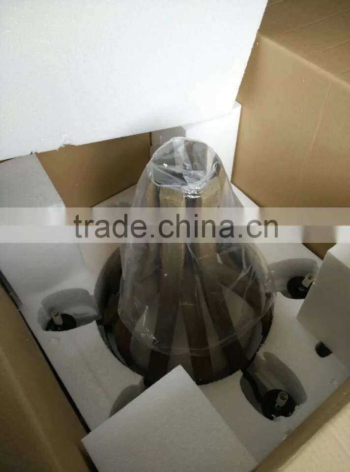 Factory supply modern hemp rope beads ceiling lighting rain drop led fiber optic chandelier