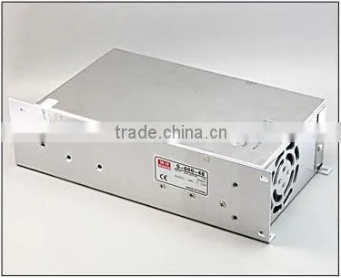 Factory outlet single output power switching 600w 48v 12.5a ac to dc switch mode power supply