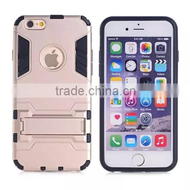 Mobile phone back cover case for htc one a9 m9 e9 Stand For HTC A9 Kickstand Phone case