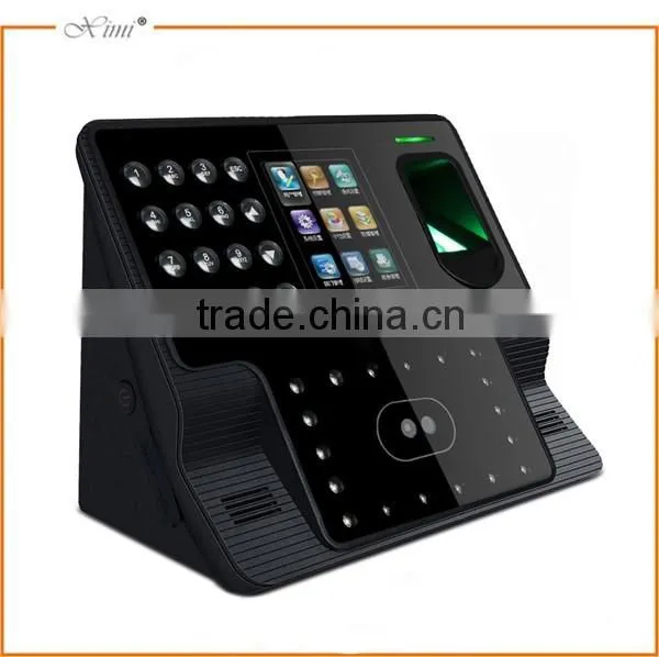 Biometric time attendamce system TCP/IP RFID card reader and optional battery face door access controller time recorder