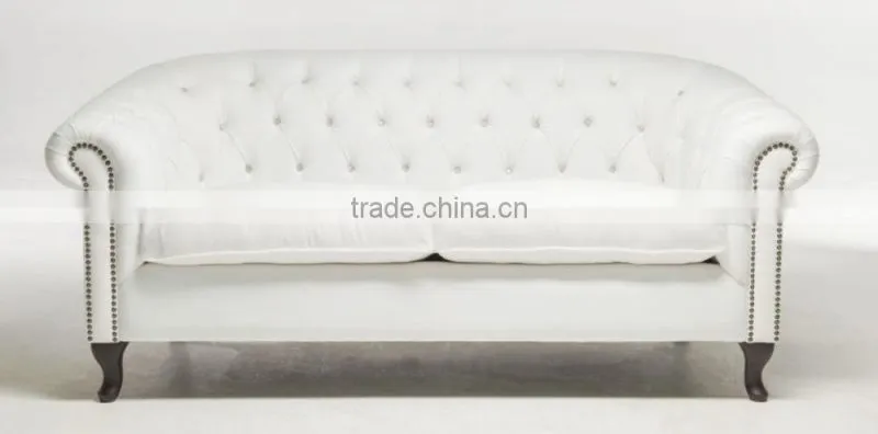 Chesterfield Showroom New Model Leather Sofa