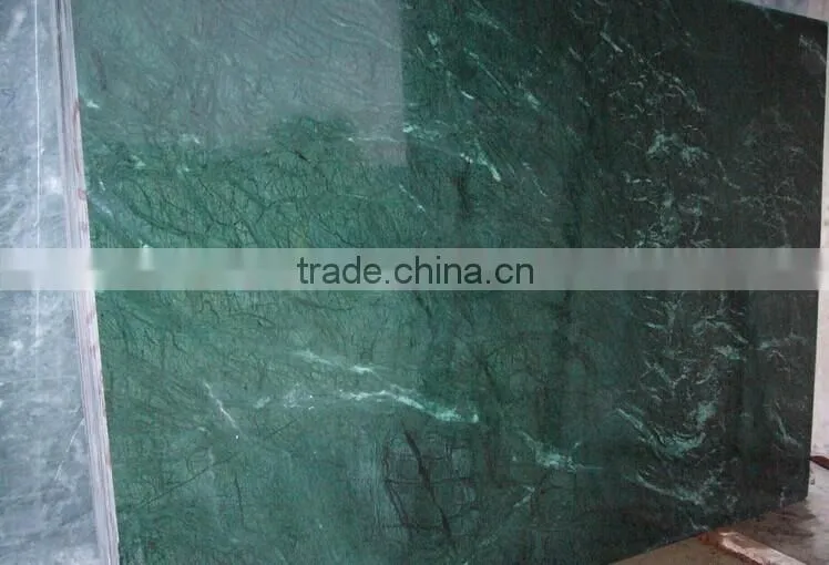 Indian Forest Green Marble polished tile