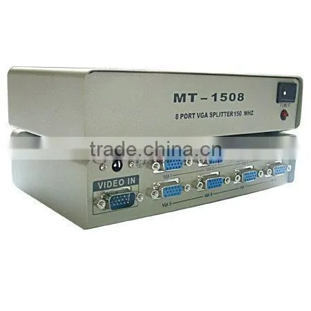 8 Port VGA Splitter 150MHZ