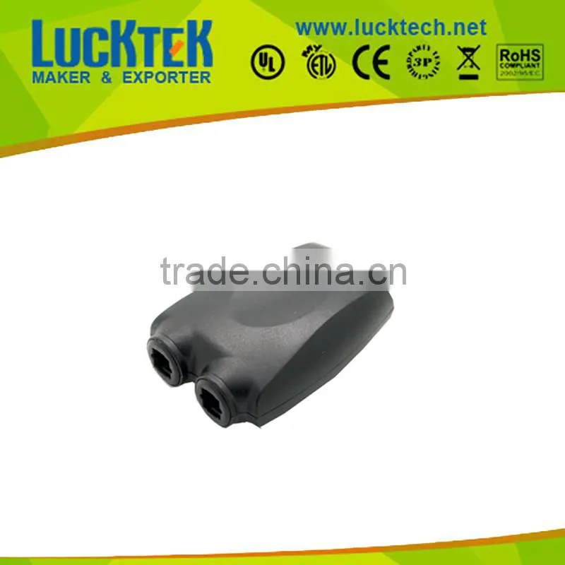 Optical toslink Jack to 2 x toslink Jacks 2-Way Bi-Directional Splitter