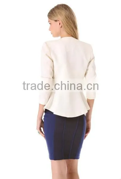 Korean Fashion Varsity Baseball Long Sleeve Jacket for Woman