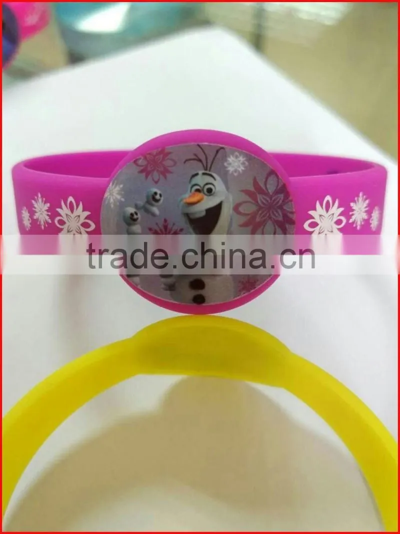 Waterproof kids wrist bracelet silicone watch