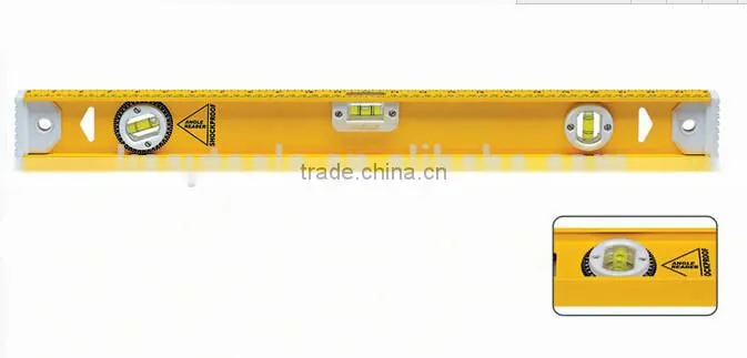 I-Beam Level with Plumb Site and Angle Finder