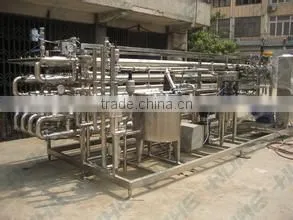 Fruit and milk pasteurizer /UHT pasteurization equipment/ sterialization equipment
