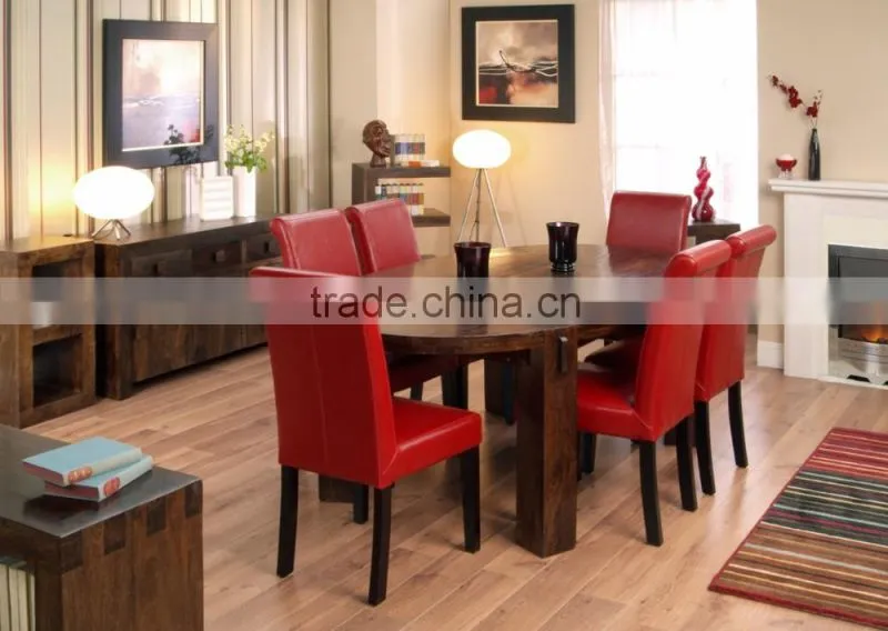 Red leather restaurant chair cheap restaurant furniture YA70123