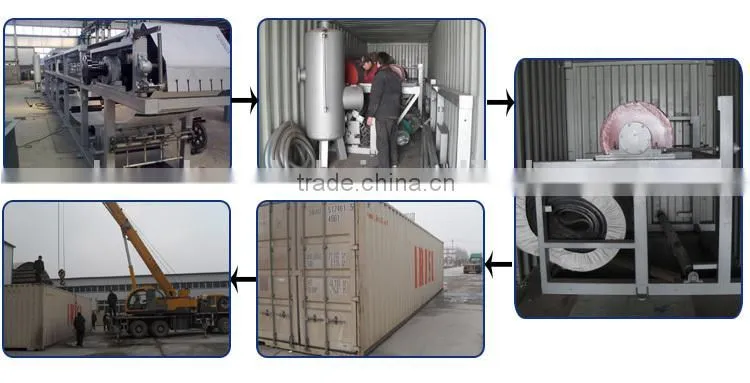 china vacuum belt filter for copper mine use
