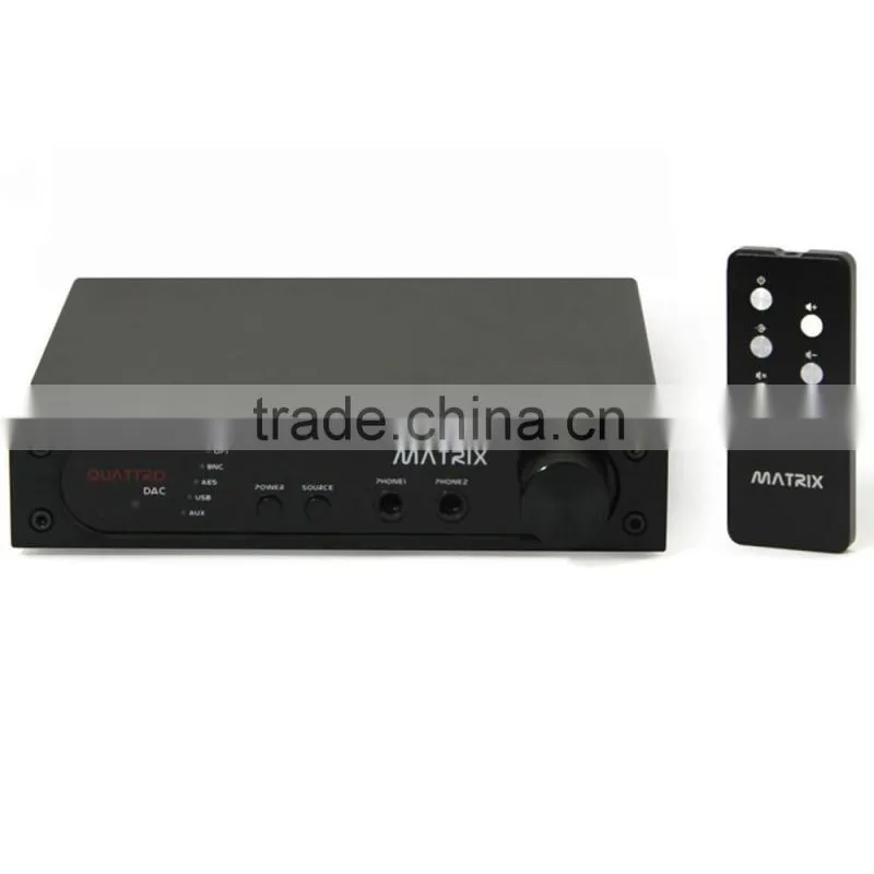 MATRIX QUATTRO 24/192 Balanced USB DAC &Remote Headphone Amplifier