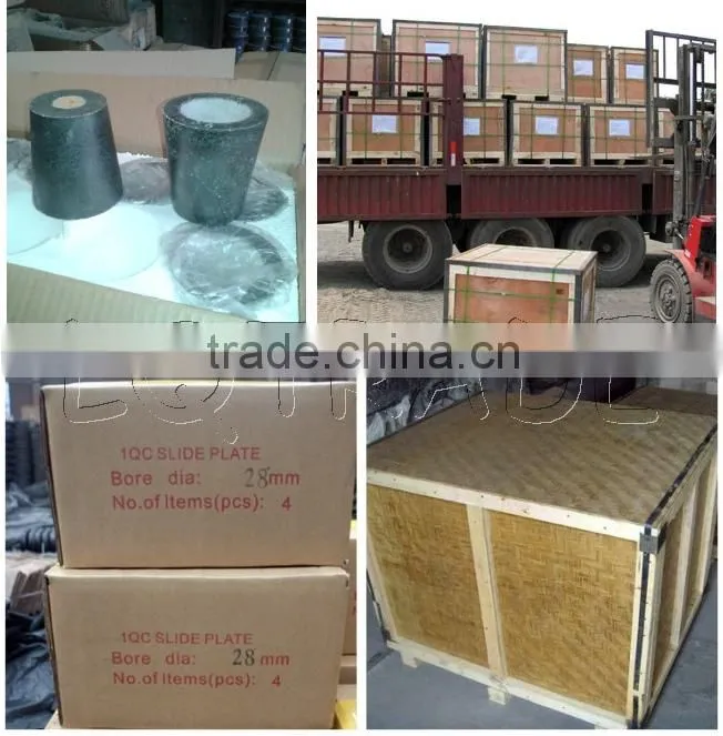 TurkeyTundish refractory slide nozzle (LQTN)