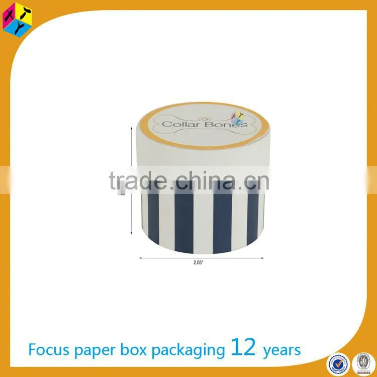 cardboard gift round-shaped paper jewelry box