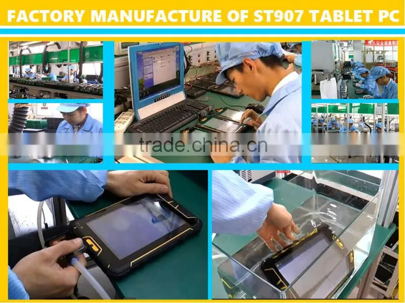 ST907V7.0 Android 4.4 OS Industrial PDA terminal with the function of Fingerprint