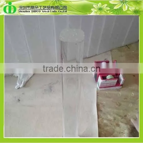 DDH-L118 Trade Assurance Modern Acrylic Table Leg Round Base