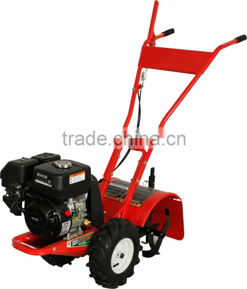 4 Cycle 196cc Spring Manual Rear Tine Tillers Rotary Cultivator