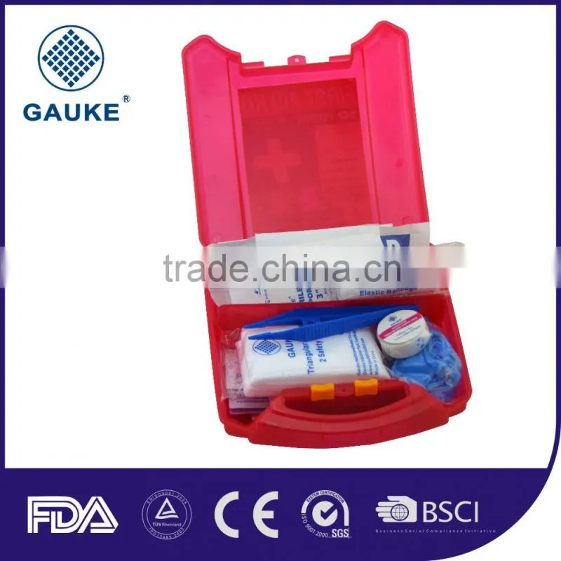China supplier Hubei Wuhan first aid kit recommended contents