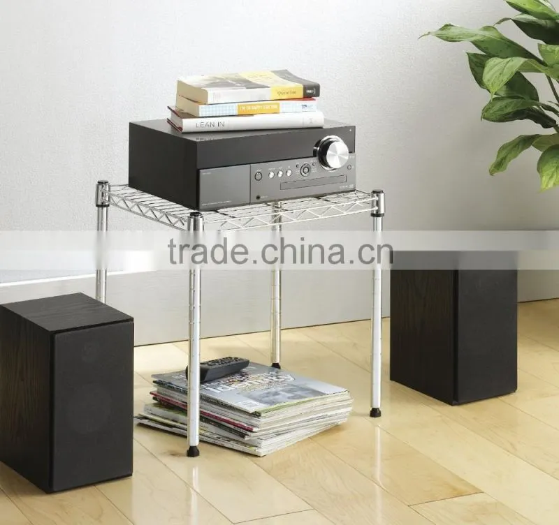 Light Duty Metal Storage Rack with Adjustable Shelves