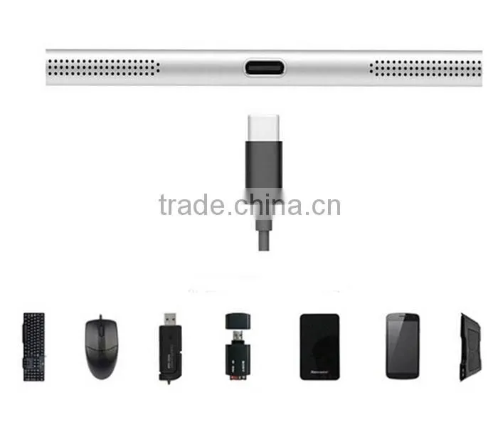 10Gbps reversible USB 3.1 Type C to 4 PORTS USB 3.0 HUB for Apple Macbook AIR 12"