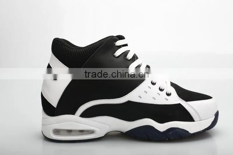 2016 newest fashion height increasing 10cm men basketball shoes