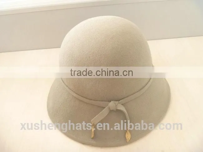 100% wool new style cloche hat for girls