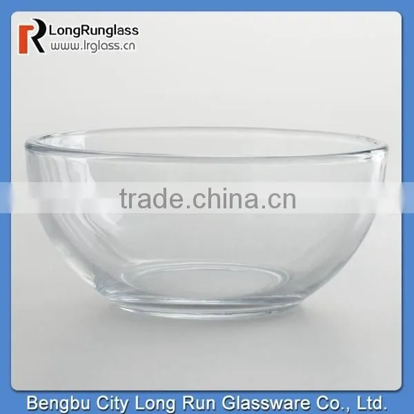 LongRun Clear Moderno Glass Bowls Elegant Tableware with customized Logo