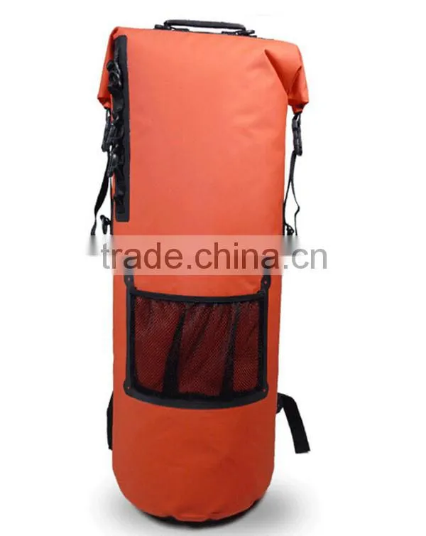Fashion hot sell Deluxe PVC Tarpaulin waterproof dry bag 30L for traveling