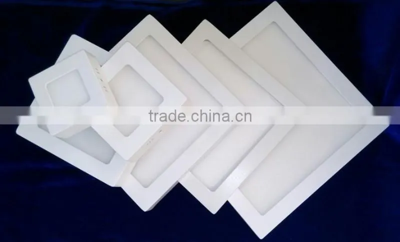 Surface mounted AC85-265V 6W12w18w24w36w ceiling lamp led round panel lights