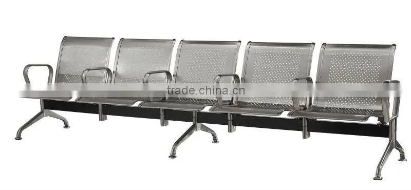 Stainless Steel Airport Waiting Chair Five Seater(WL500-K05C)