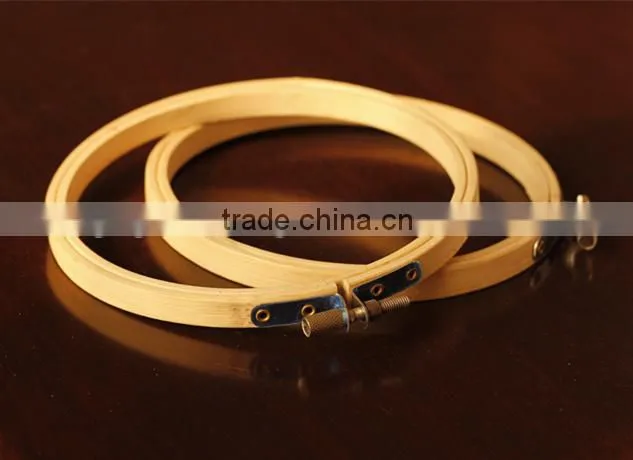 2016 fashion accessory for DIY kit bamboo embroidery hoop