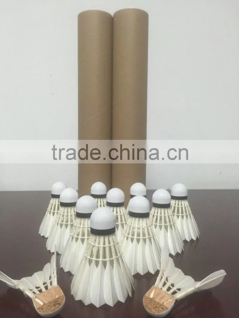 equal to AS 30 Second Class goose feather shuttlecock badminton for tournament and practice