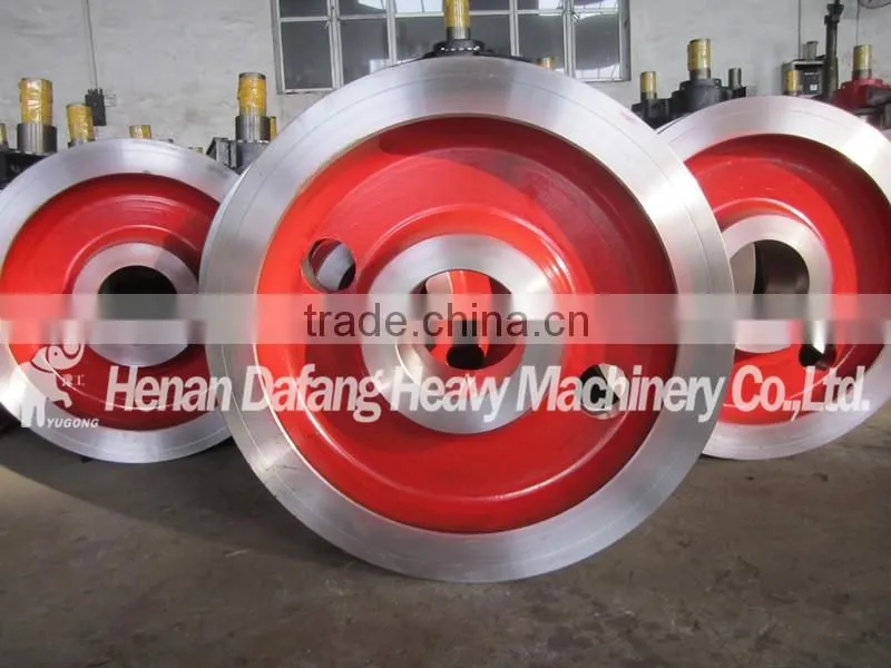 Hot Sale Steel Crane Trolley Wheel in Casting and Forging