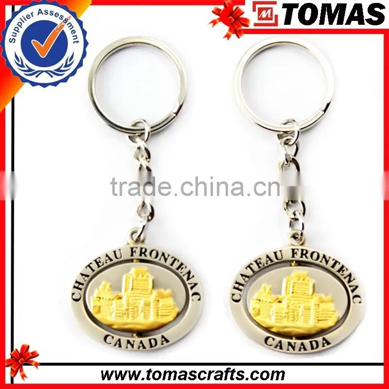 2016 promotional custom metal unique keychain