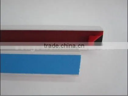 Sticking decorating wire duct