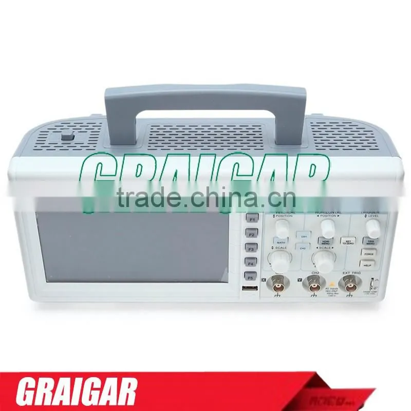 Digital Storage Oscilloscope 50MHz 2Ch 7'' TFT LCD USB AC100-240V UTD2052CEX