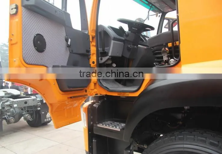 New appearance Sinotruk 6x4 340hp U shape dump truck for construction waste