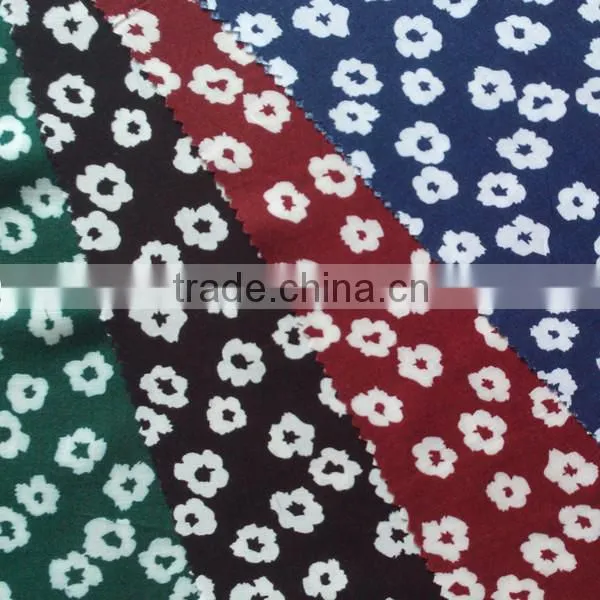 flower printed rayon fabric ready goods
