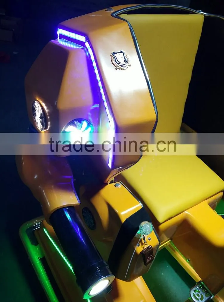 CE proved 360 degree rotating robot amusement machine kiddie ride arcade game machine for game center