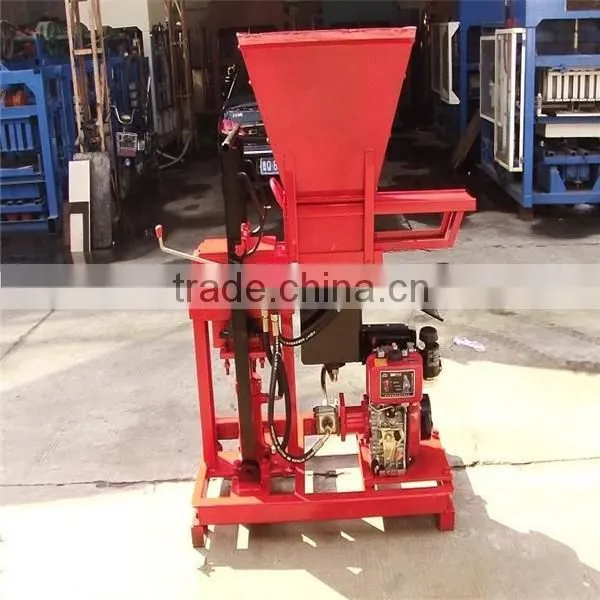 hand press soil brick making machine clay interlocking pavers production price for sale