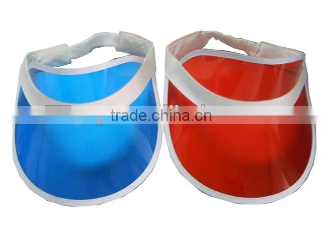2014 Cheap Plastic Sun Visor Cap Wholesale